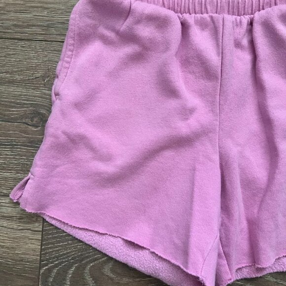 Art Class Pink Tennis Long Sleeve Sweatshirt Sweats Short Set Size Medium 7/8 - Picture 12 of 16